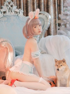 大胸萌妹妖少you1 - 雪兔