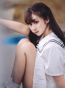  微博福利姬镜酱 - 静夏之JK少女