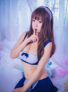 巨乳猫九酱Sakura - 女仆式死库水