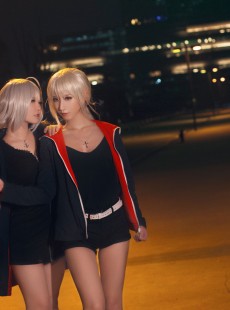  半半子&索索sophia - 黑贞2