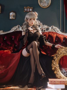 Tomoyo酱 - 碧蓝 吕佐夫礼服