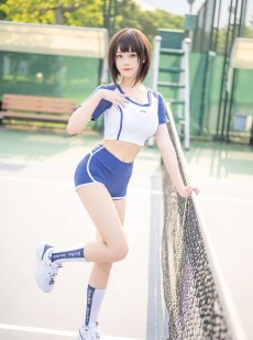  萌系小姐姐蜜汁猫裘 - 体操服