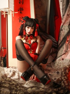  一米八的大梨子 - 时崎狂三新春旗袍