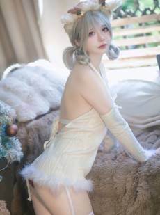 疯猫ss - 圣诞特典 白色毛衣