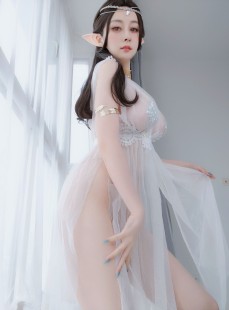  Coser小姐姐白银 - 精灵宝石内衣