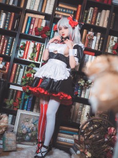 COS福利rioko凉凉子 欧根女仆