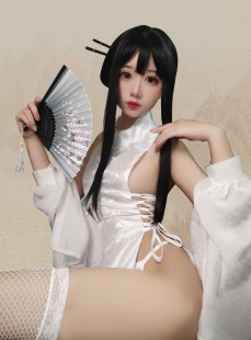  猫君君MaoJun - 绑带旗袍