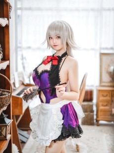  萌系小姐姐蜜汁猫裘 - 贞德女仆